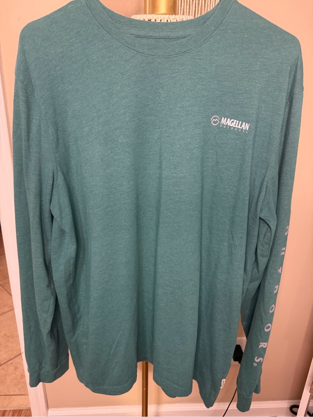 Magellan Men's Green Long-Sleeve Tee